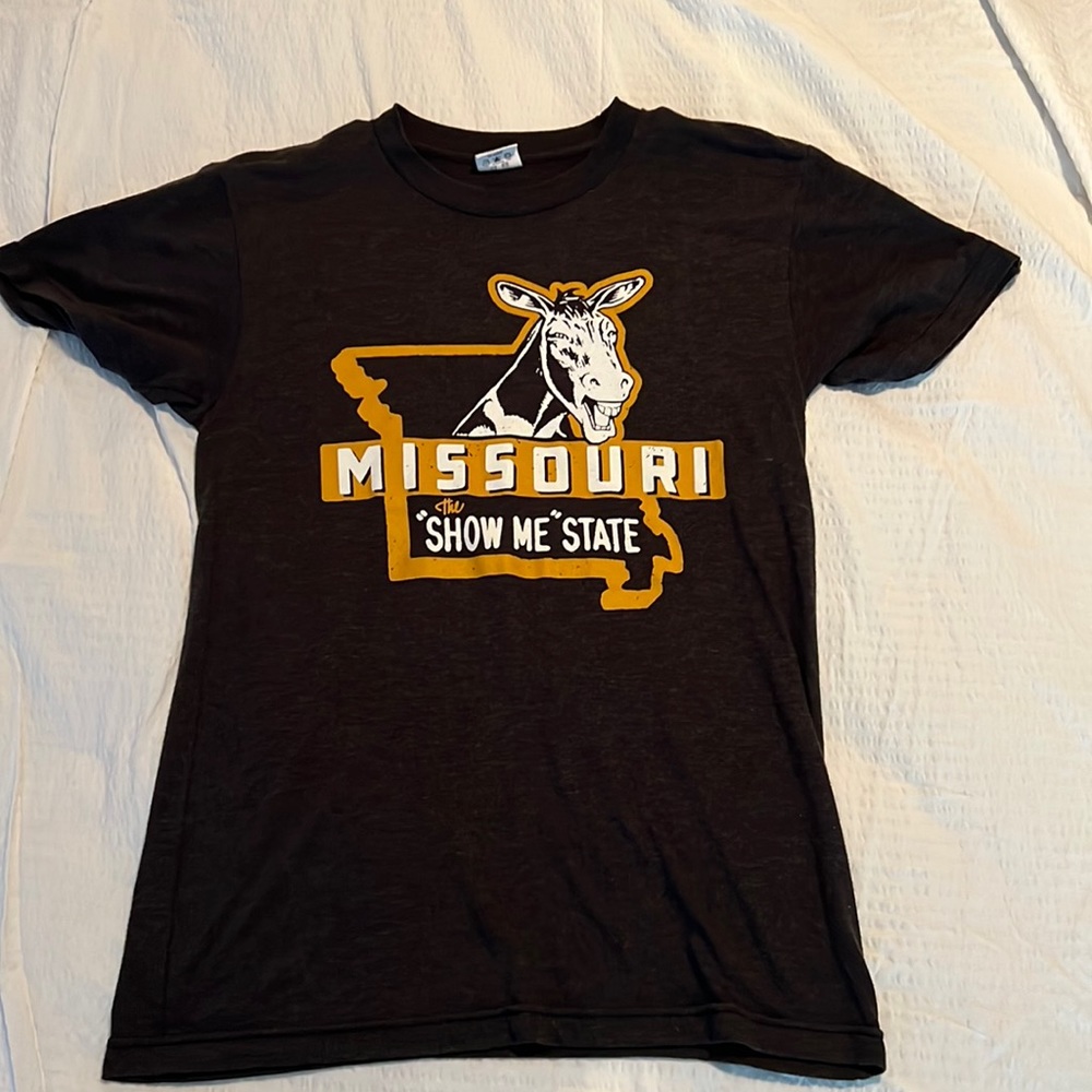 Mizzou graphic tee size S